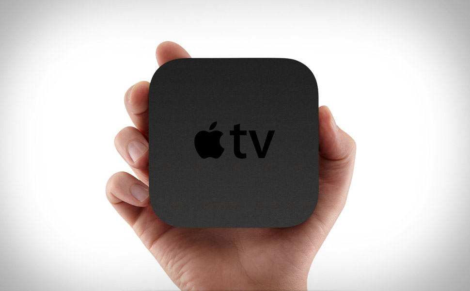 Apple TV ovládaná klávesnicí