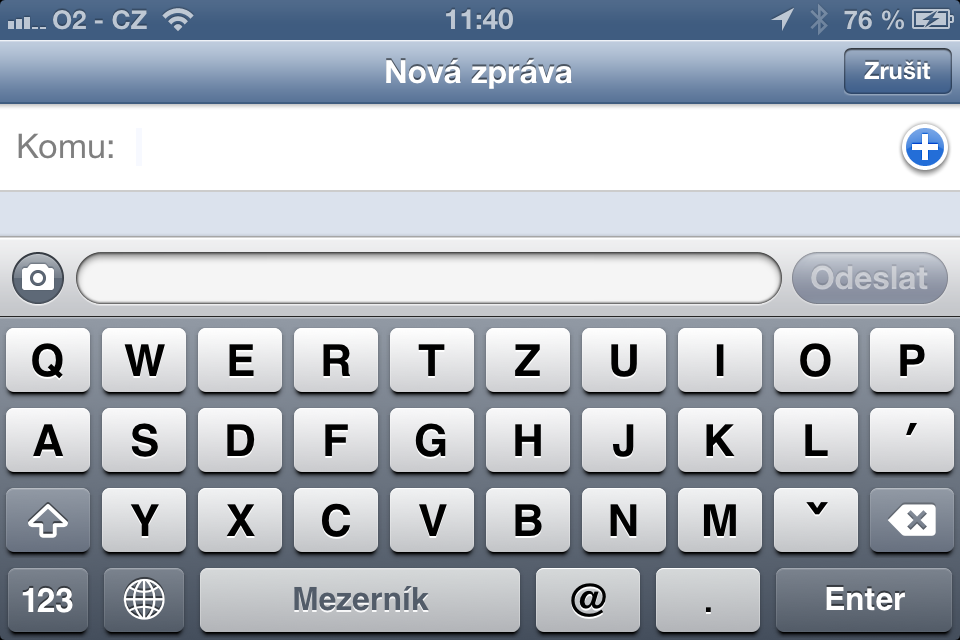 Zavři oči a napiš SMS