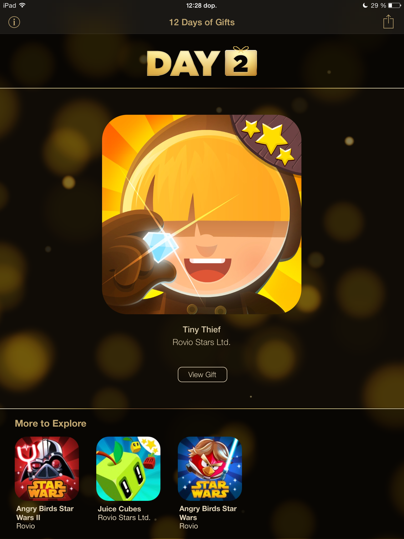 12 Days of Gifts – 2. den