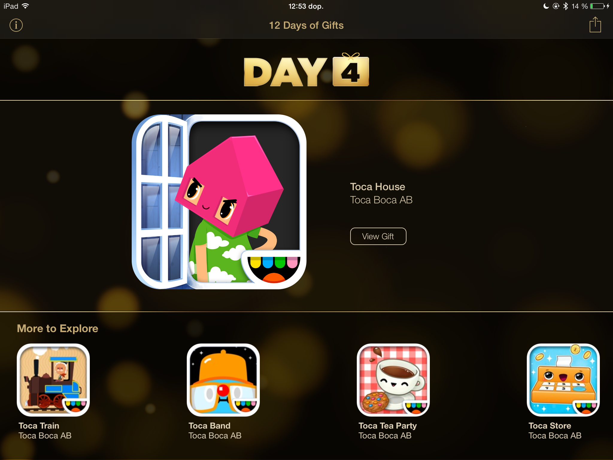 12 Days of Gifts – 4. den