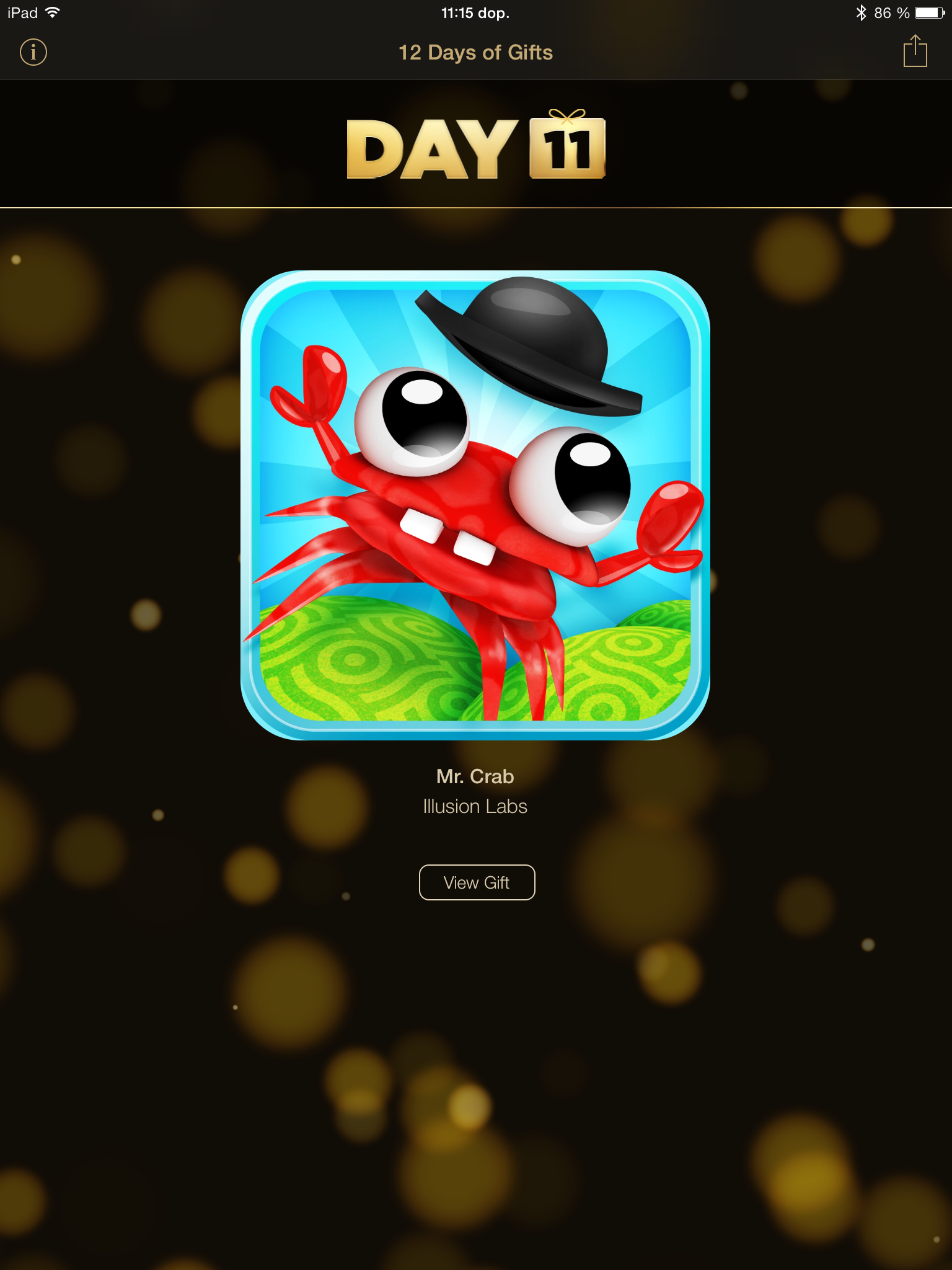 12 Days of Gifts – 11. den