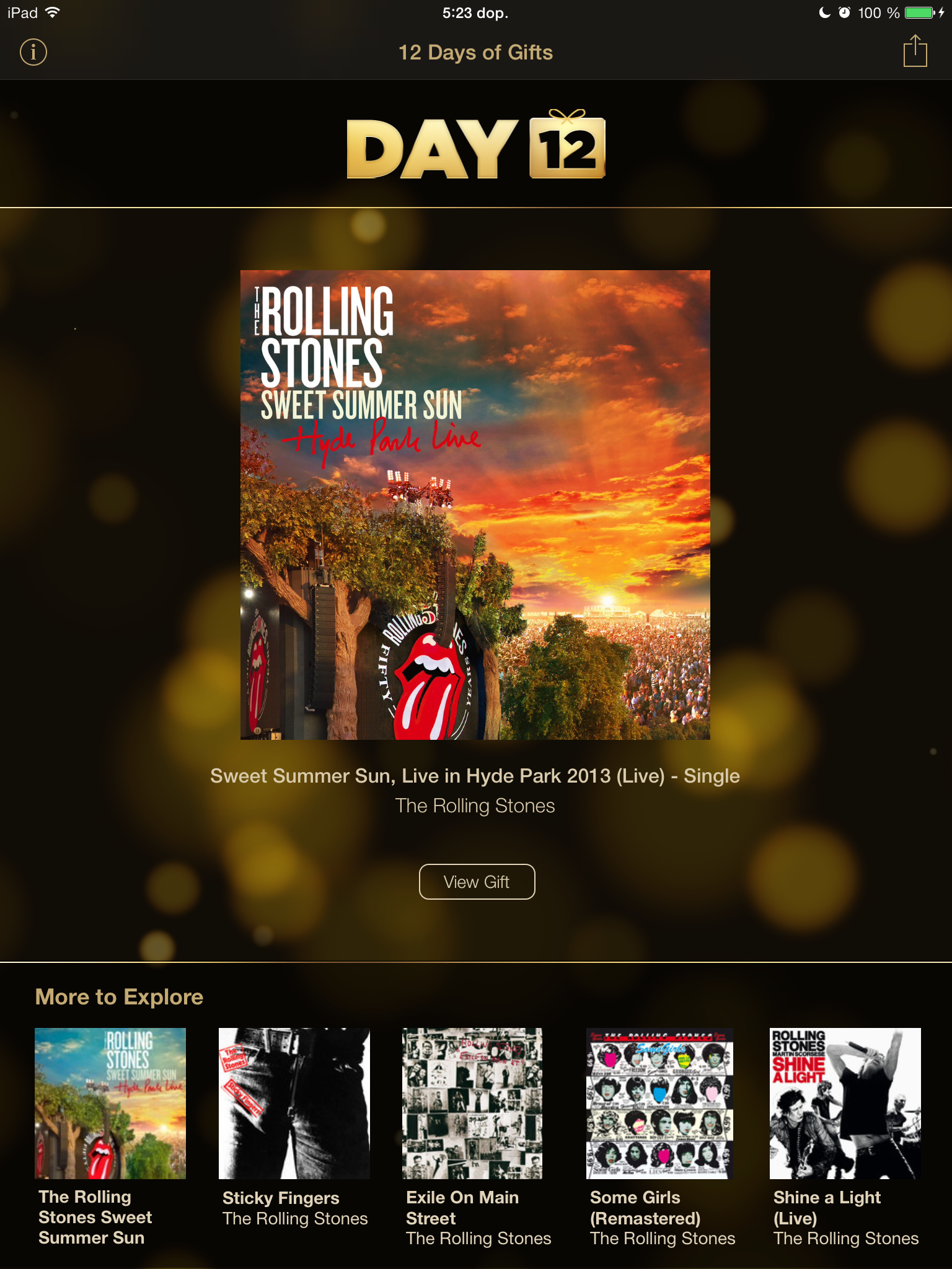 12 Days of Gifts – 12. den