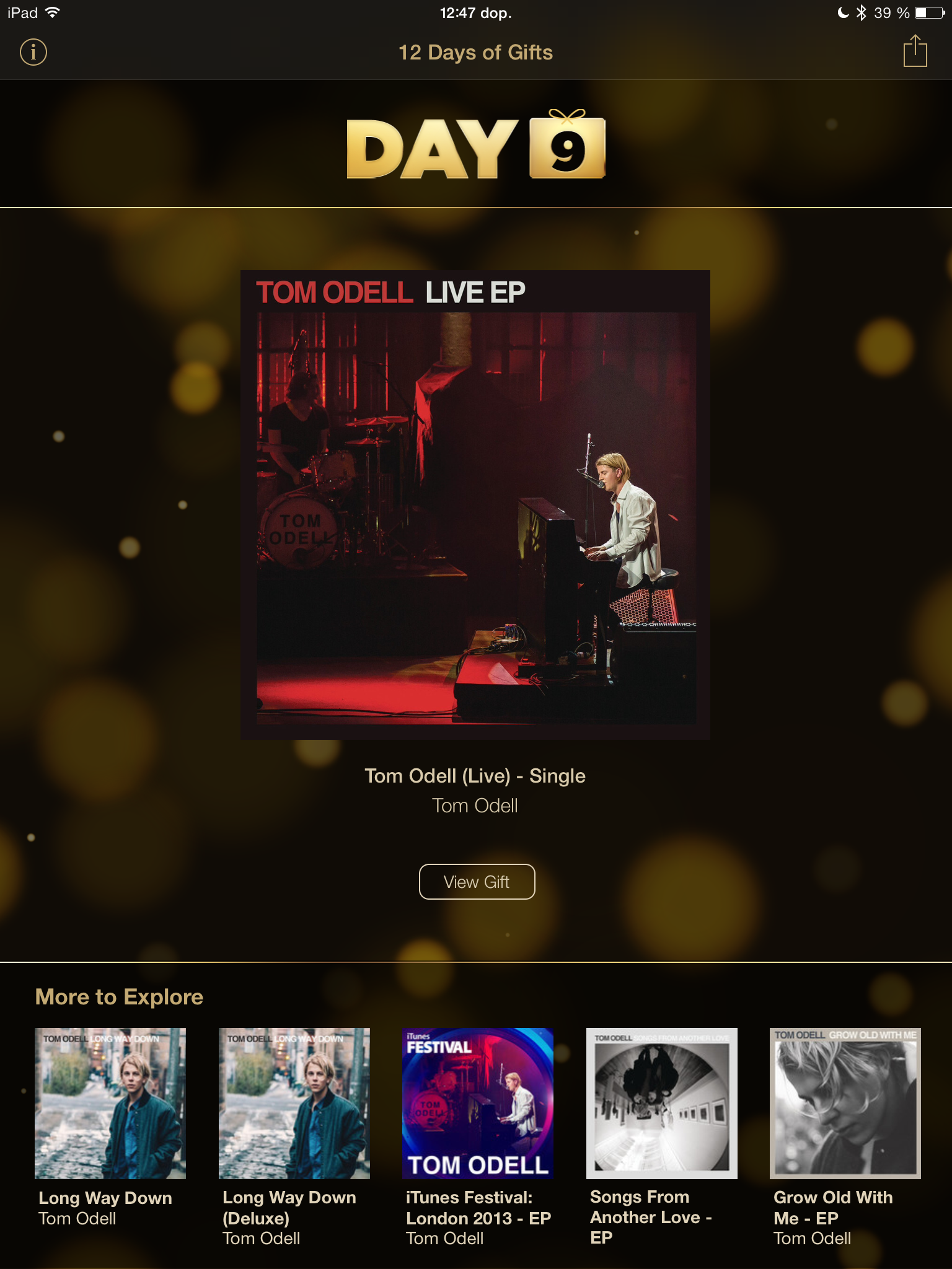 12 Days of Gifts – 9. den