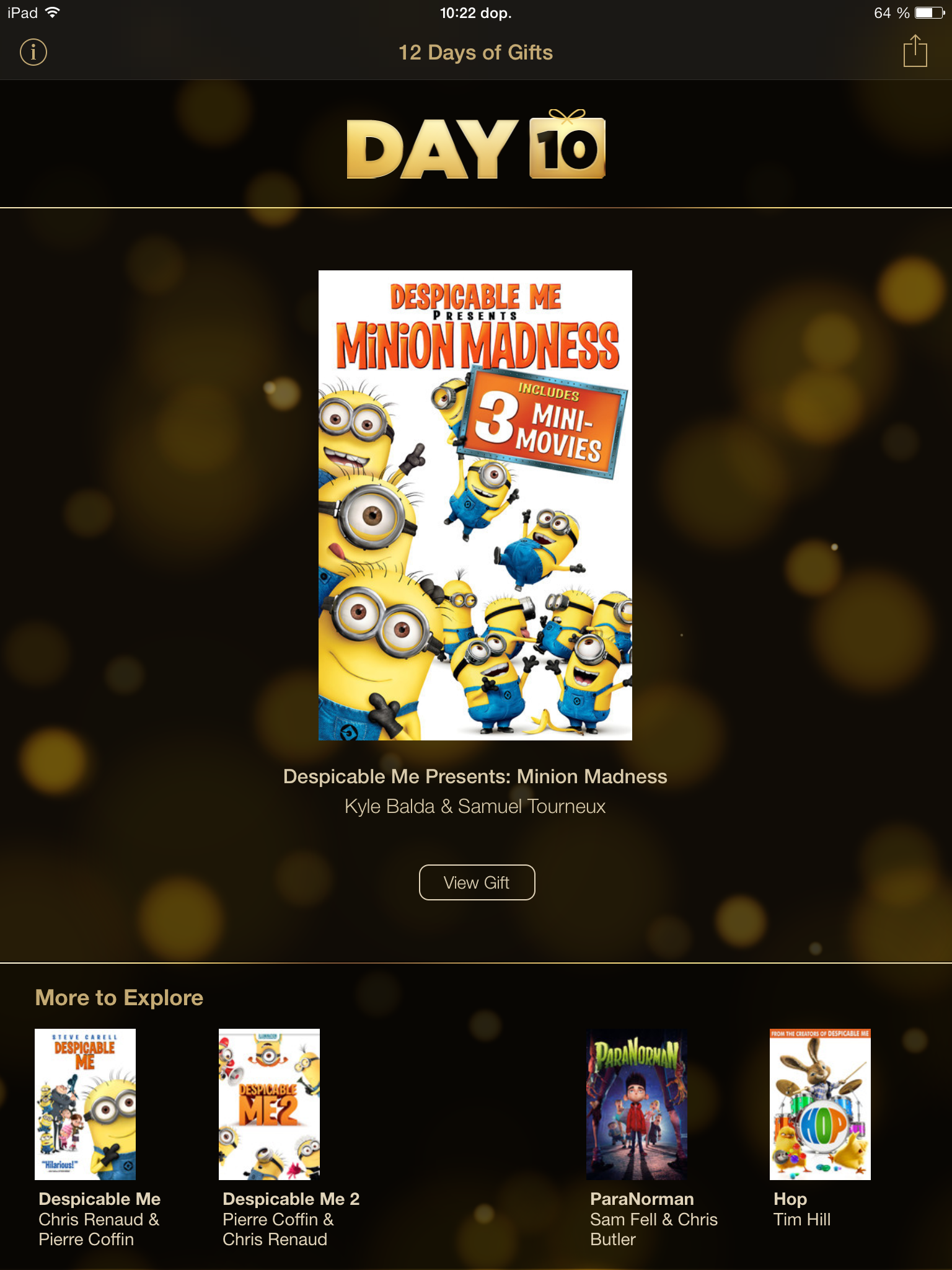 12 Days of Gifts – 10. den