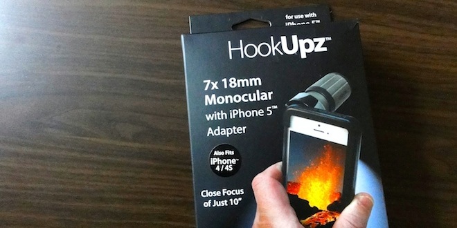 Carson Optical monokulár 7×18 pro iPhone 5/5s (recenze)