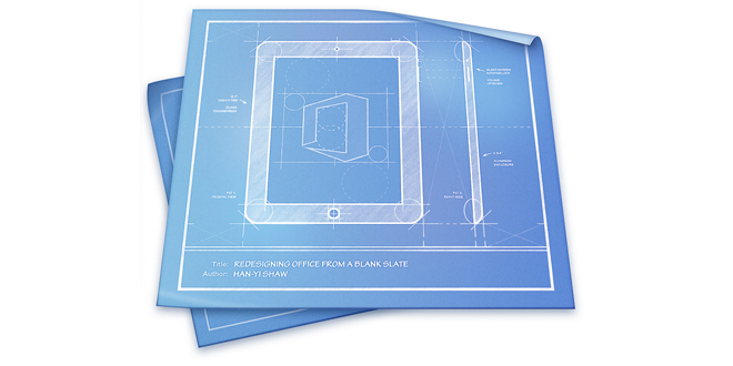 Jak se navrhovaly Office pro iPad