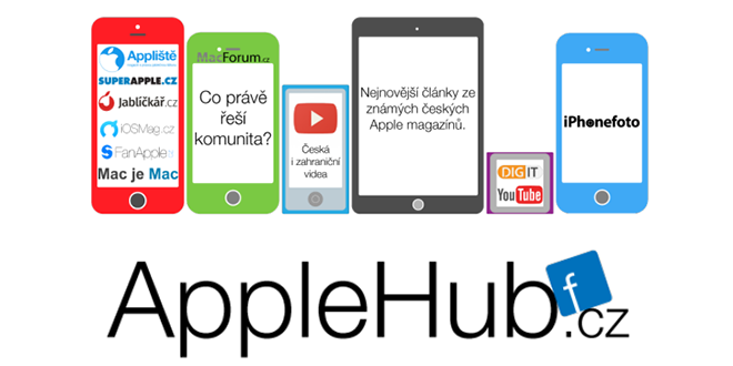 Byl spuštěn nový Apple web Applehub.cz