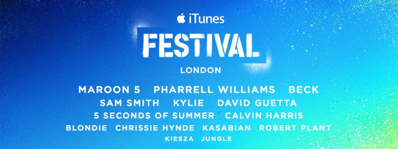 Apple oznámil osmý iTunes Festival, bude se konat v září v Londýně