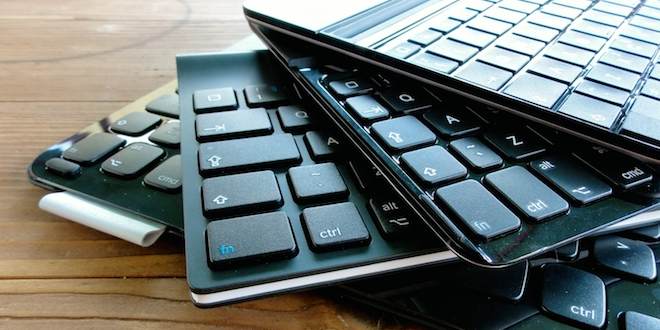 Logitech Bluetooth klávesnice (srovnání)