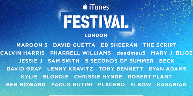 iTunes Festival 2014, na seznamu účinkujících přibyli další interpreti