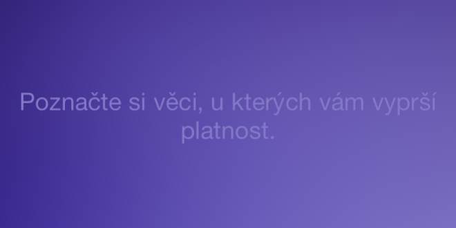 Expires – Know when your things expire/Platnost do (aktualizace + soutěž)