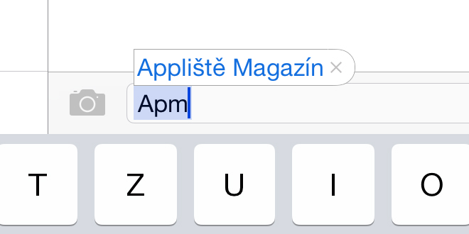 Jak používat zkratky v iOS (tip)