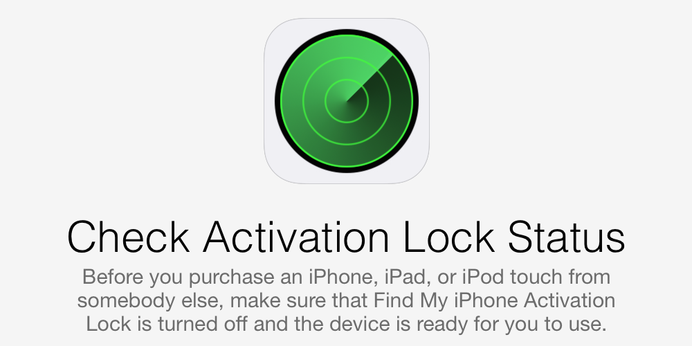 Activation Lock Status – jak nekoupit kradený iPhone