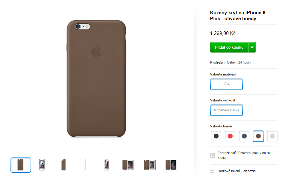 iPhone 6 Plus kůže