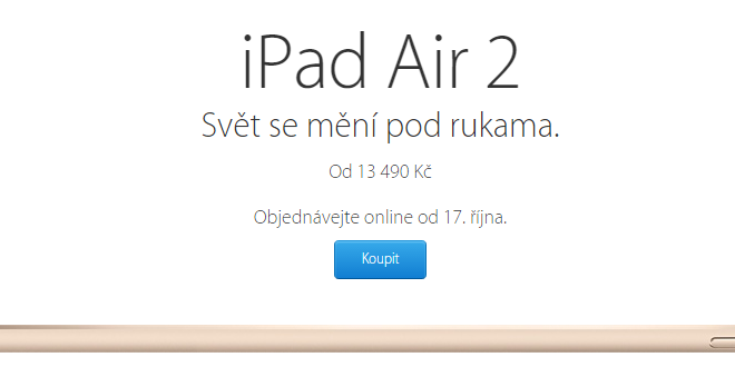 iPad Air 2 a iPad mini 3 s pouzdry k objednání na Apple Online Store