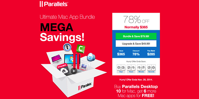 Parallels Desktop vám ušetří tisíce – nabízí balík aplikací zdarma!