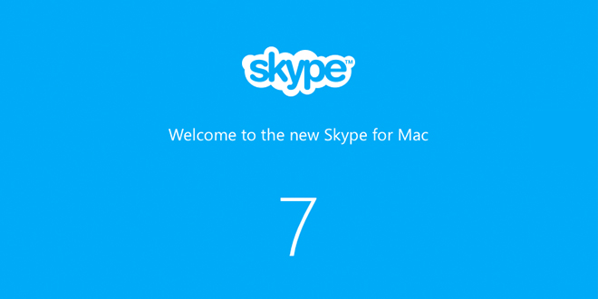 Microsoft vydal Skype 7.2 pro Mac