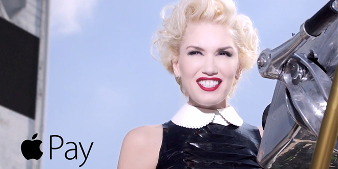Reklama na Apple Pay s atraktivní Gwen Stefani