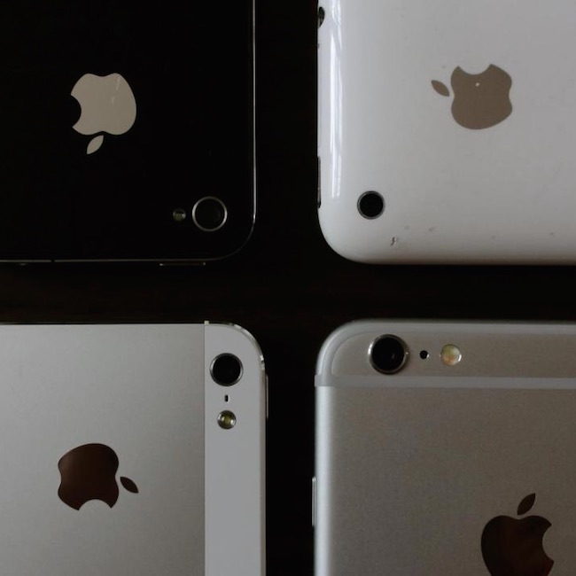 iPhone 3G až iPhone 6 Plus – srovnání fotoaparátů