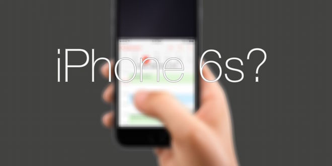 iPhone 6s by mohl dostat Force Touch displej