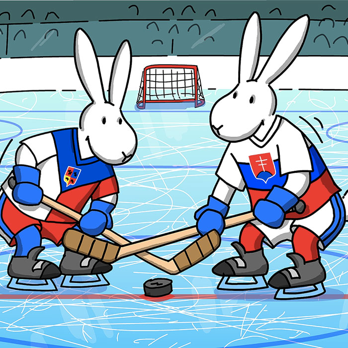Bob a Bobek: Ice Hockey – králičí hokej pro iOS