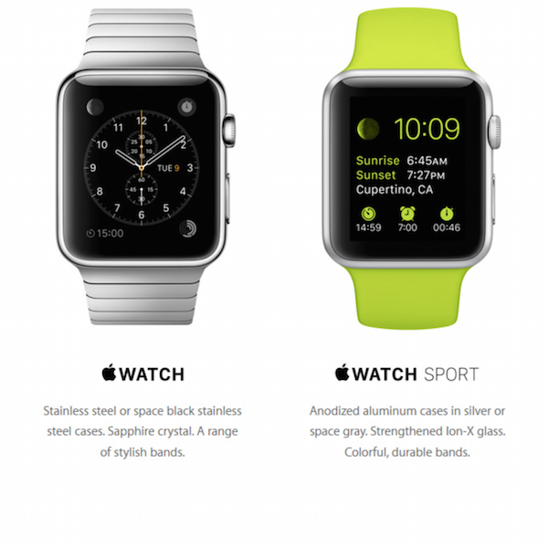 Porovnání Apple Watch a Apple Watch Sport (video)