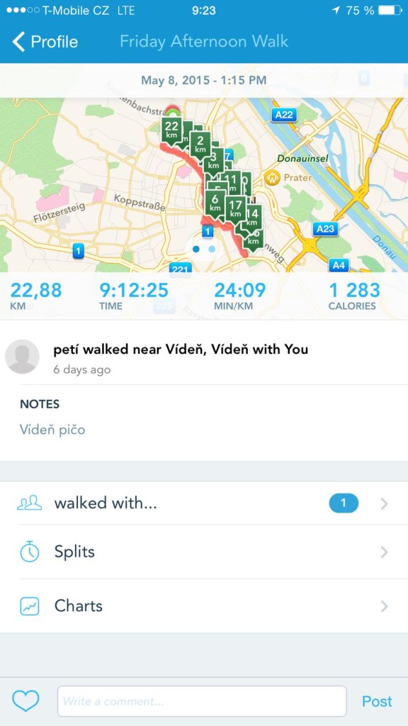 Obrázek 8 Runkeeper