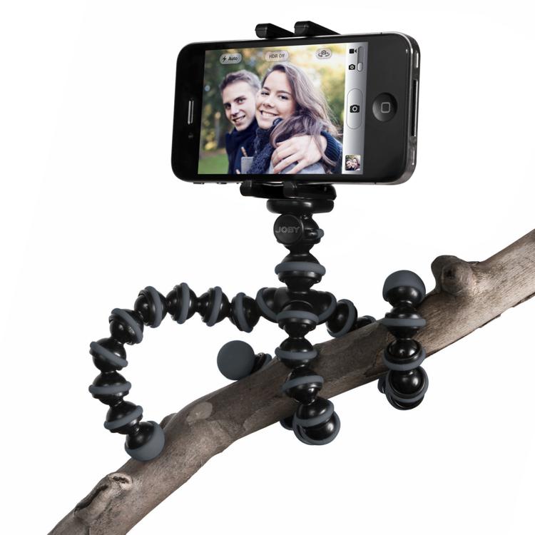 JOBY GorillaPod Stand + Grip Tight je užitečný flexibilní stativ