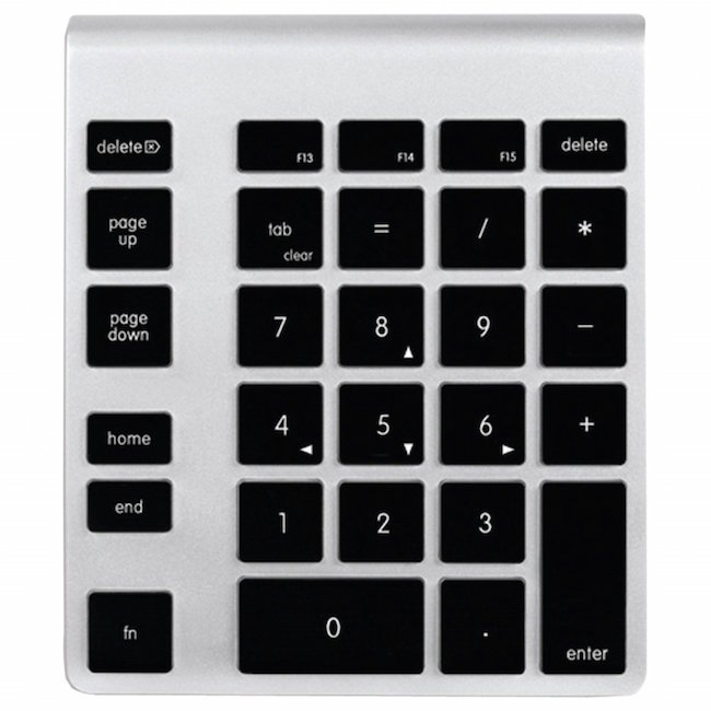 NewerTech Wireless Aluminum Keypad – designová numerická klávesnice k MacBooku