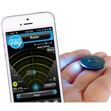 StickNFind – malý a šikovný pomocník, který najde ztracené klíče