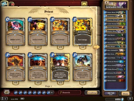Hearthstone deck