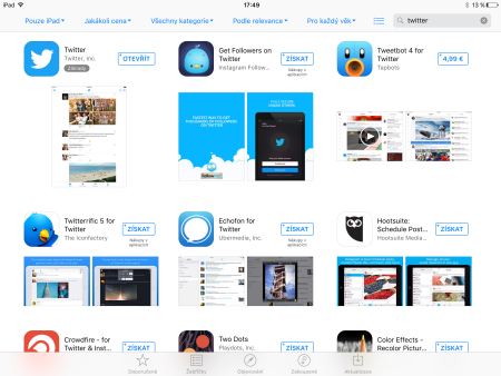 Apple změnil algoritmus vyhledávání v App Storu, poskytuje přesnější výsledky