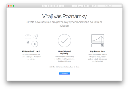 Změny v aplikaci Poznámky osloví i zrakově postižené