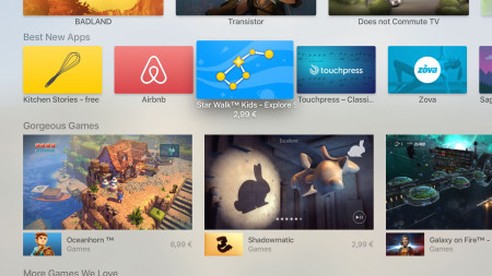 Co poskytuje a postrádá Apple TV App Store