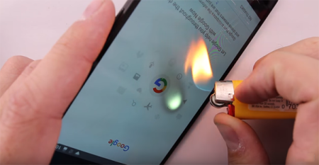 Test odolnosti Nexusu 6P