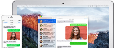 Funkce Continuity na OS X