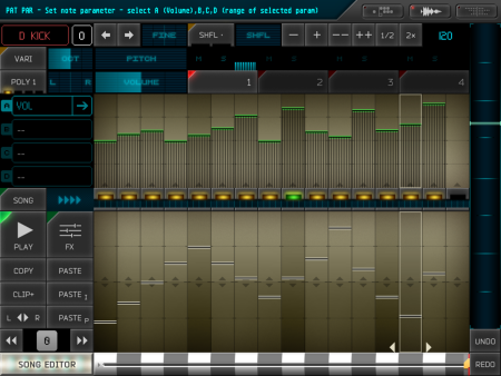 Úprava zvuku v clip editoru