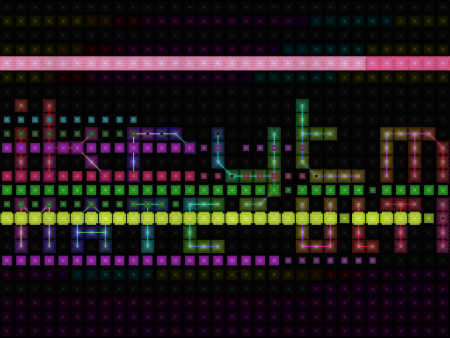 Rytmik nabízí vlastní vizualizaci přehrávané skladby