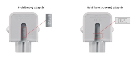 Apple vyměňuje síťové adaptéry