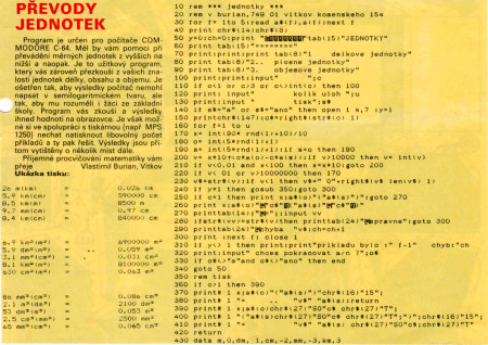 Výuka Basicu v časopicu ABC