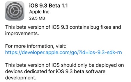 iOS 9.3