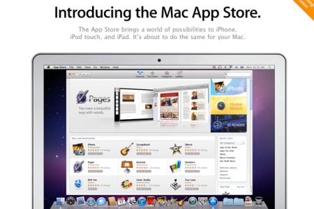 Mac App Store upoutávka