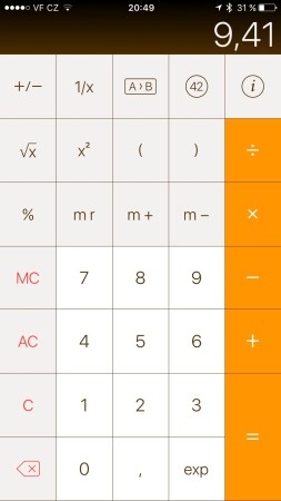 PCalc lite - primary design