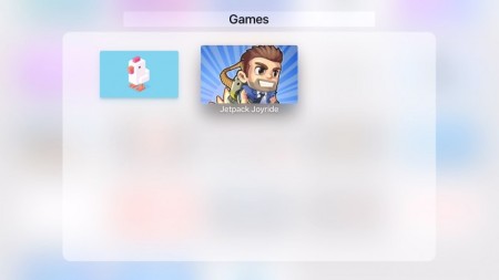 tvOS - podpora složek