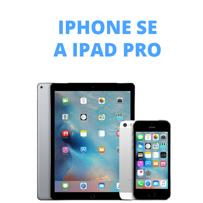 iPhone SE a iPad Pro nabízejí 2 GB RAM