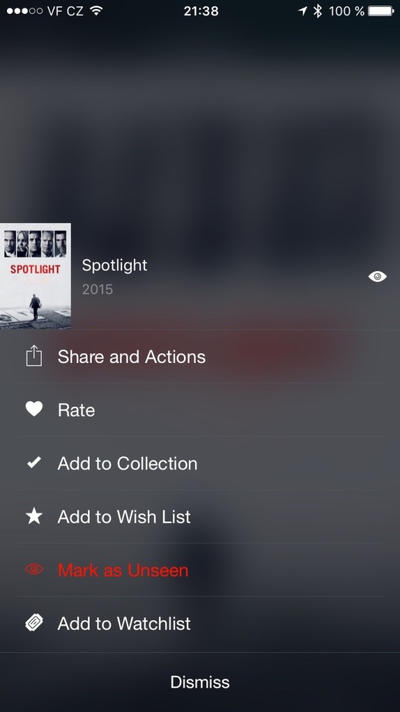 movist - spotlight - options