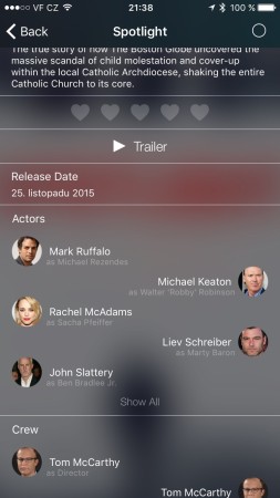 Movist - Spotlight - info - actress