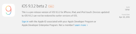 iOS 9.3