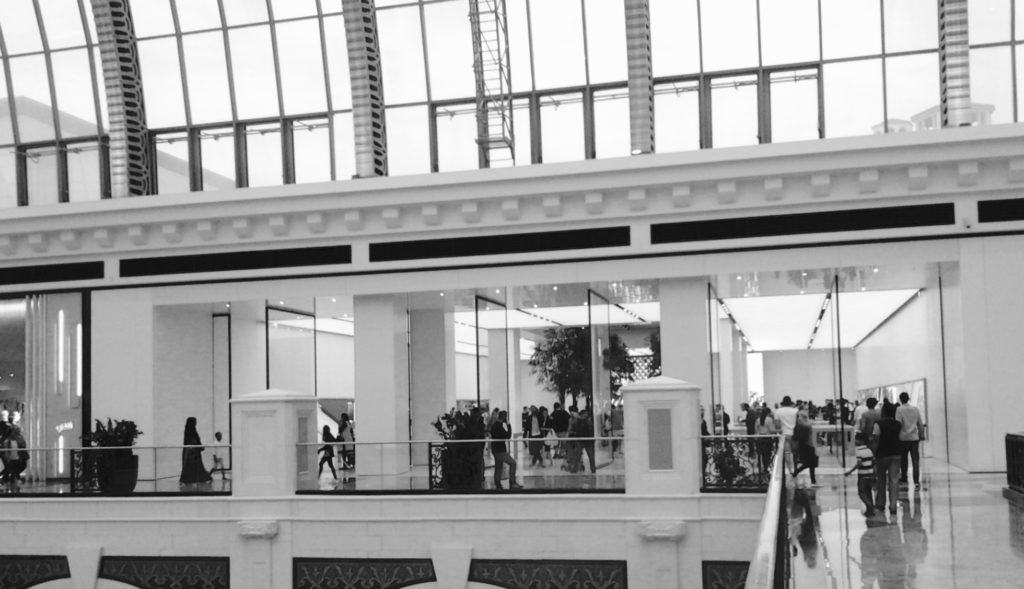 Návštěva Apple Storu v Dubaji