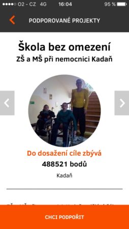 Aplikace EPP od Nadace ČEZ